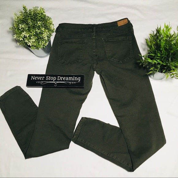 GARAGE ARMY GREEN JEANS - Picture 4 of 5